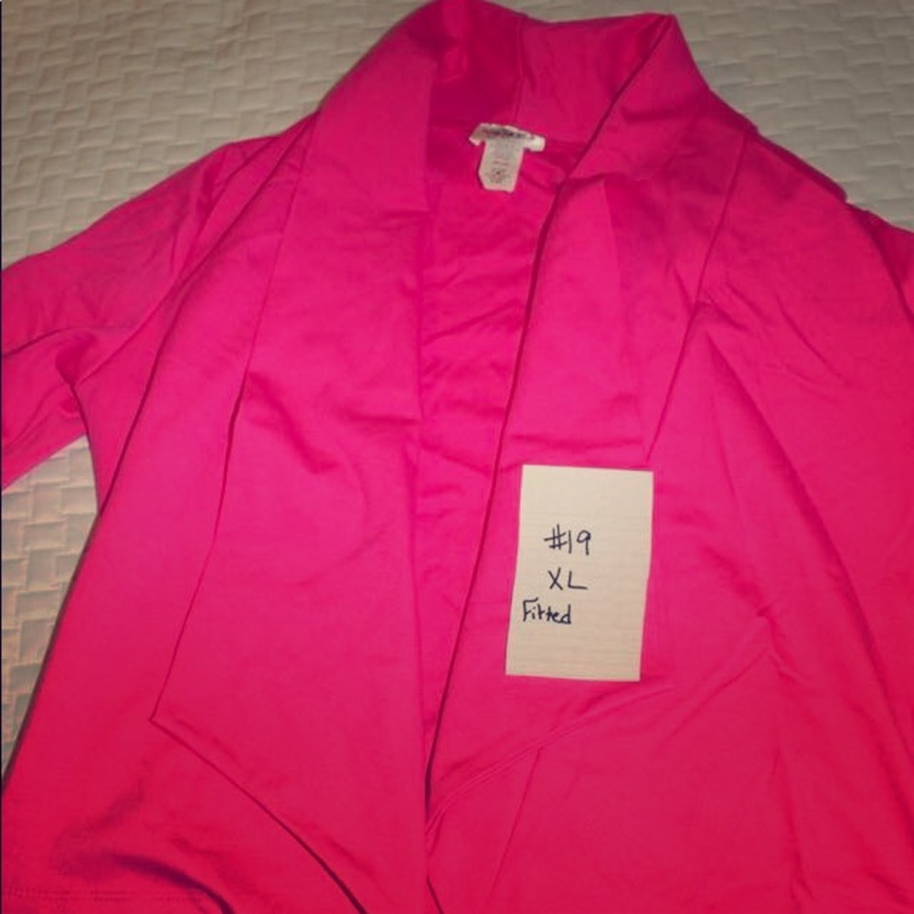 Hot pink blazer